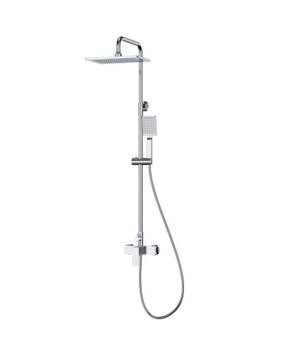 Душевая стойка со смесителем, верхним и ручным душем CEZARES SLIDER-CD-01