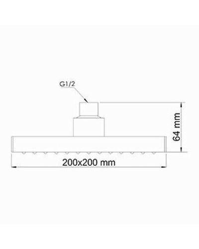 Душевая система WasserKRAFT A12028 Хром