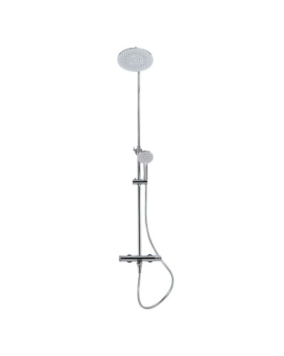 Душевая стойка со смесителем, изливом, верхним и ручным душем CEZARES LUX-CVD-01