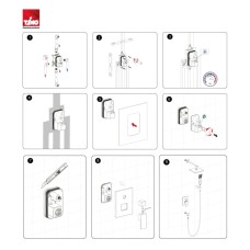 Душевой комплект 215 мм Timo Selene SX-2069/17SM