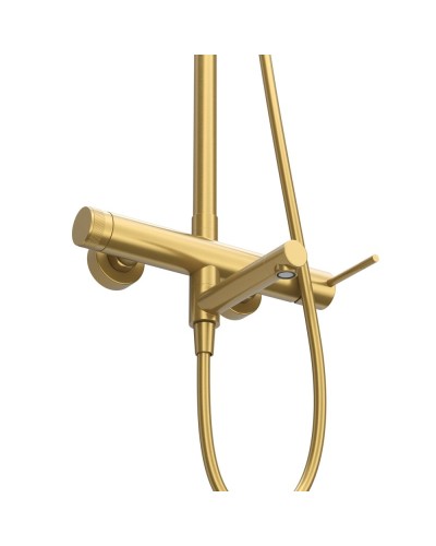 Душевая стойка со смесителем, верхним и ручным душем CEZARES RELAX-CVD-BORO