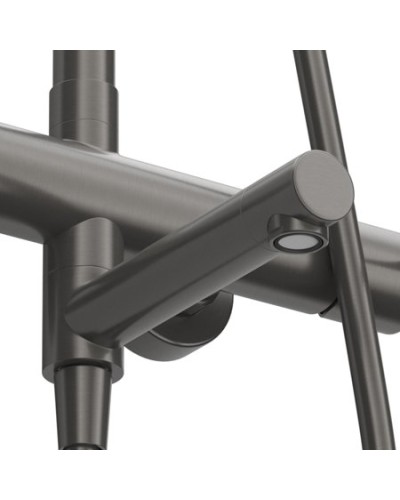 Душевая стойка со смесителем, верхним и ручным душем CEZARES RELAX-CVD-GM