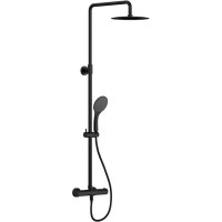 Душевая система 245 мм Cersanit Brasko Black A63112