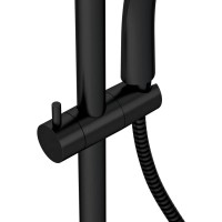 Душевая система 245 мм Cersanit Brasko Black A63112