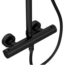 Душевая система 245 мм Cersanit Brasko Black A63112