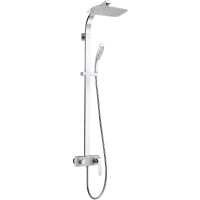 Душевая система Lemark Melange LM4960CW Хром Белый