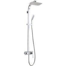 Душевая система Lemark Melange LM4960CW Хром Белый