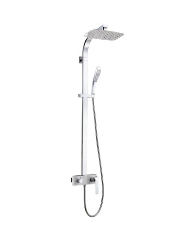 Душевая система Lemark Melange LM4960CW Хром Белый