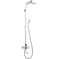 Душевая система Lemark Melange LM4962CW Хром Белый