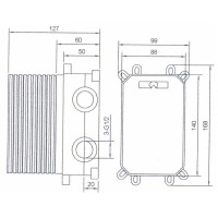 Душевой комплект Bronze De Luxe Grani NT980-3