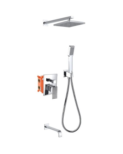 Душевой комплект Bronze De Luxe Grani NT980-3