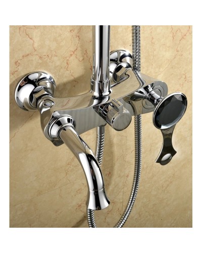 Душевая система 220 мм Bronze De Luxe Yasmina LT800/B03