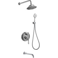 Душевой комплект Bronze De Luxe Perse NT9055-OR-3