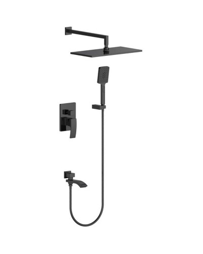 Душевая система встраиваемая Felice 1020 nero opaco