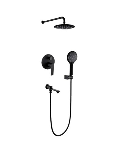 Душевая система встраиваемая Felice 8020 nero opaco