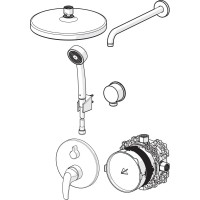 Душевой комплект Oras BlueBox 2091