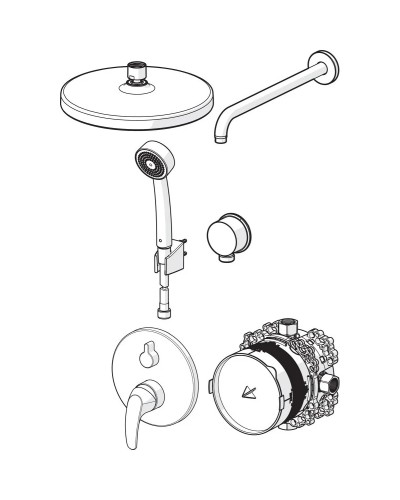 Душевой комплект Oras BlueBox 2091