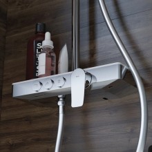 Душевая система 230 мм IDDIS Shelfy SHESB3Bi06