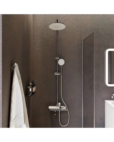 Душевая система 255 мм IDDIS Shelfy SHESBBTi06