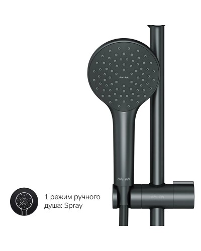 Душевая стойка 220 мм AM.PM Gem F42890A24