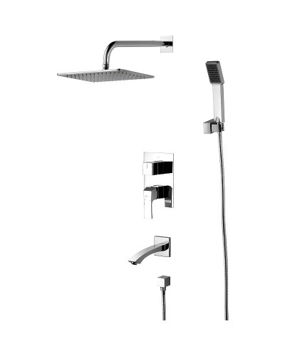 Душевая система Lemark Unit LM4522C Хром