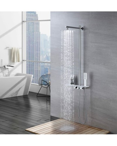 Душевая система Lemark Tropic LM7001C Хром