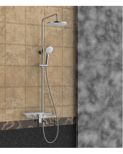 Душевая система Lemark Tropic LM7003C Хром