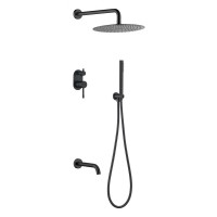 Душевой комплект 300 мм Boheme Uno 464-2-B