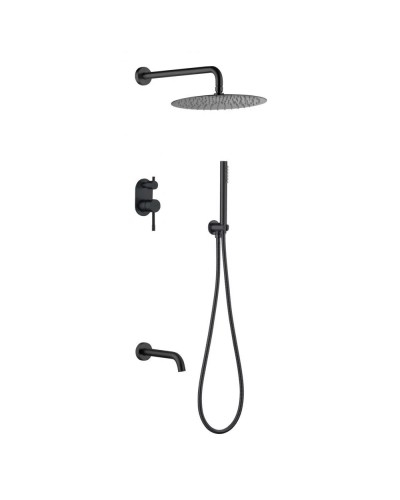 Душевой комплект 300 мм Boheme Uno 464-2-B