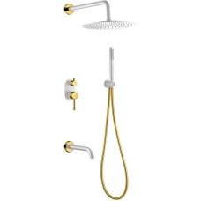 Душевой комплект 300 мм Boheme Uno 464-2-WG