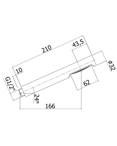 Душевая система 225 мм Paffoni Easy Plus ZCOL603CR