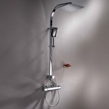 Душевая система Vitra Shine Square A45699EXP Хром