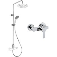 Душевая система Vitra System Rain Flo S A49234EXP Хром