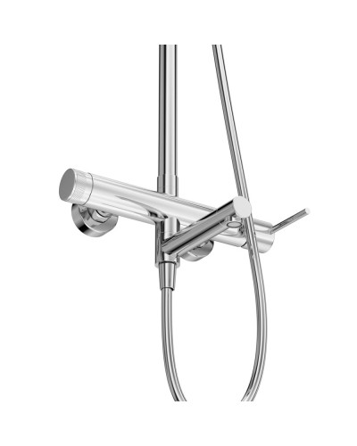 Душевая стойка со смесителем, верхним и ручным душем CEZARES RELAX-CVD-01