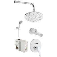 Душевой комплект 220 мм VitrA Solid S A49287EXP