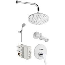 Душевой комплект 220 мм VitrA Solid S A49287EXP