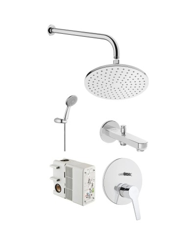 Душевой комплект 220 мм VitrA Solid S A49287EXP