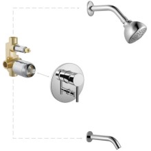 Душевой комплект Haiba HB80297-2