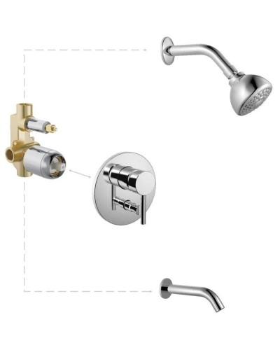 Душевой комплект Haiba HB80297-2