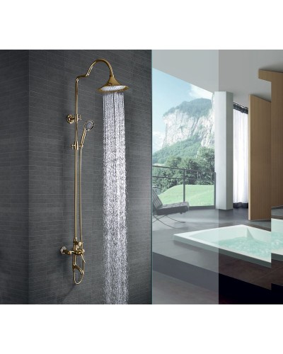 Душевая система Lemark Greek LM5562GG Золото