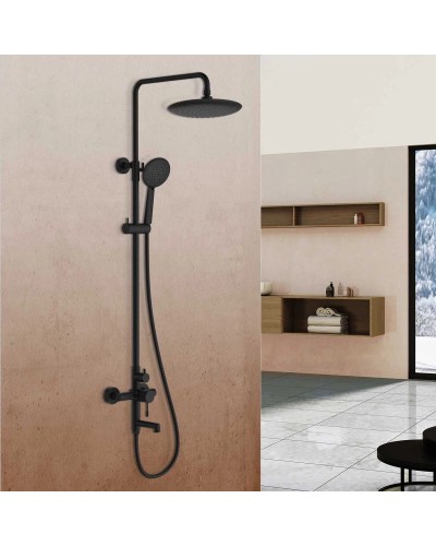 Душевая система 250 мм Vincea Desire VSFS-1D1MB