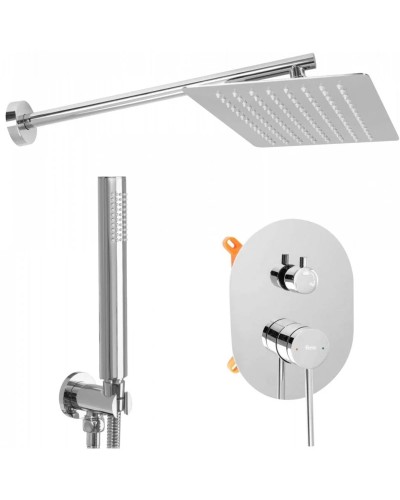 Душевой комплект 300х200 мм Rea Oval REA-P8415