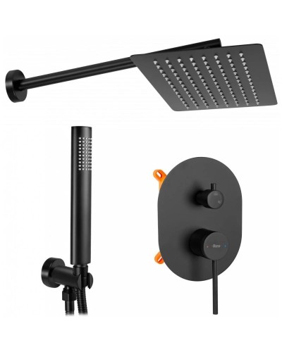 Душевой комплект 300х200 мм Rea Oval REA-P8467