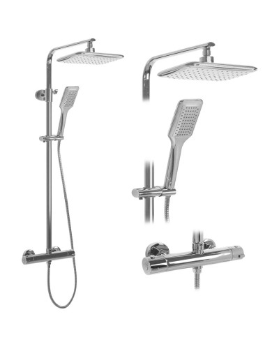 Душевая система 250х170 мм Rea Tom REA-P7100