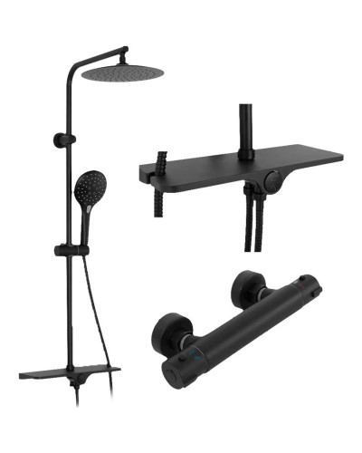 Душевая стойка 250 мм Rea Mike REA-P0550