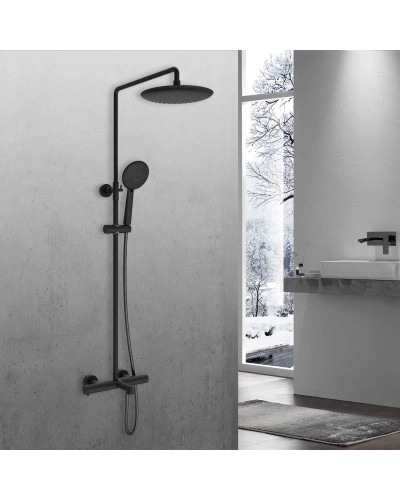 Душевая система 250 мм Vincea Desire VSFS-1D1TMB