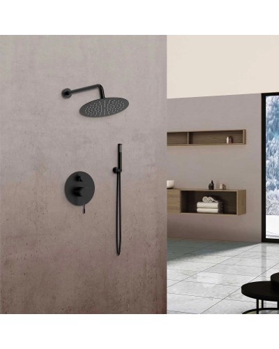 Душевой комплект 255 мм Vincea Desire VSFW-1D1MB