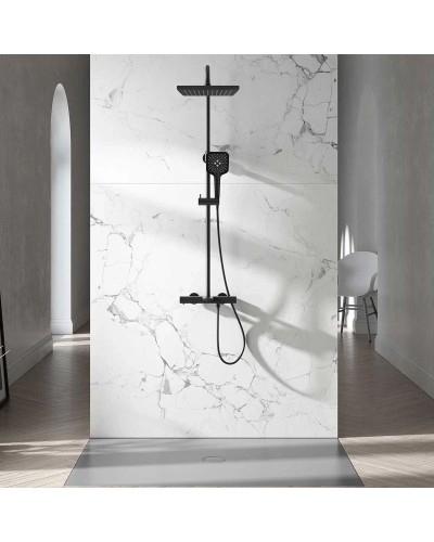 Душевая система 250 мм Vincea Next VSFS-1N1TMB