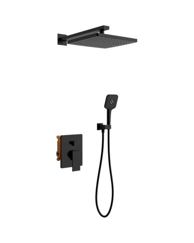 Душевой комплект 255 мм Vincea Next VSFW-1N1MB