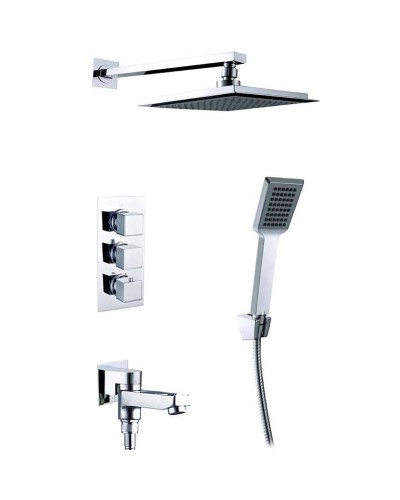 Душевая система Timo Tetra-Thermo SX-0199/00 с термостатом Хром